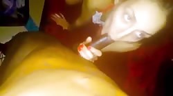 Kylie jenner sucking fan and fucking